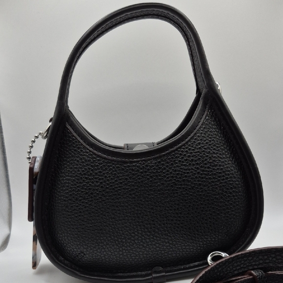 Coach Handbags - Elegant Black Leather Handbag